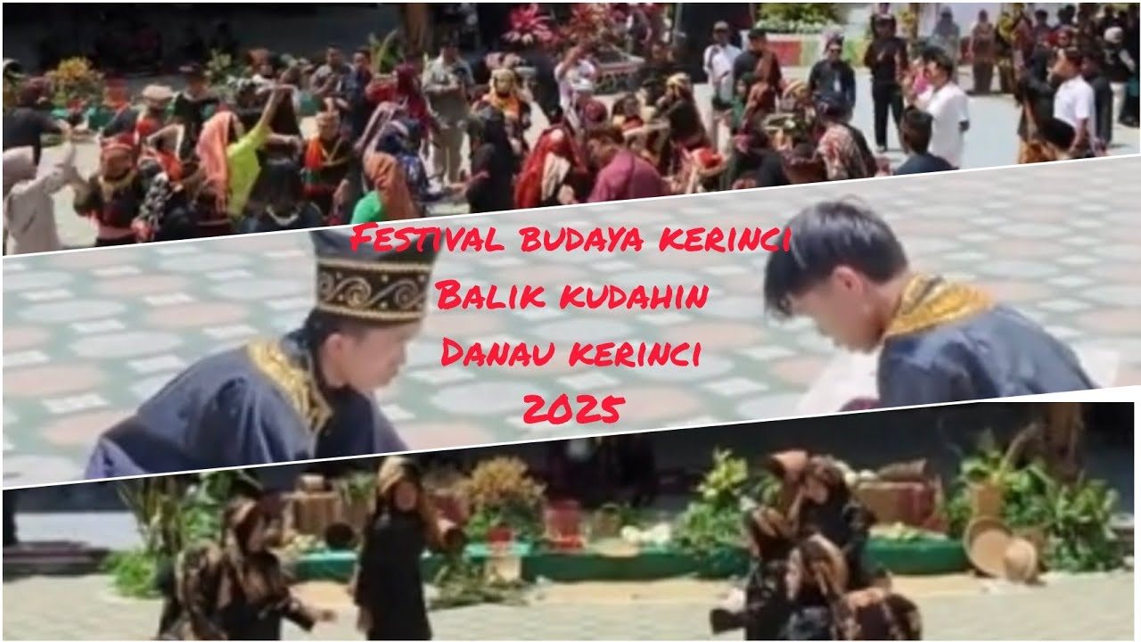 Pentas di Dermaga Danau Kerinci, Desember 2025 (drone)